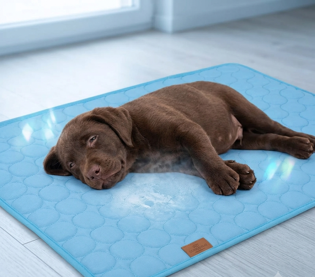 Manta Refrigerante para Mascotas - Cama Fresca de Verano, Perros y Gatos